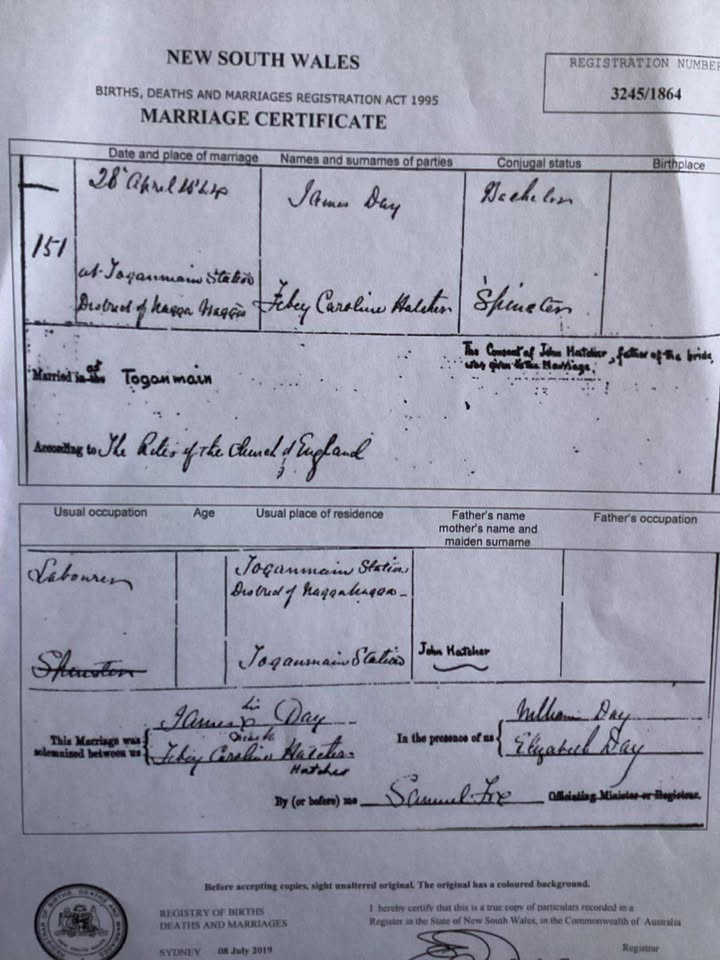 A Marriage by the River: The Story of James Day and Phoebe Hatcher